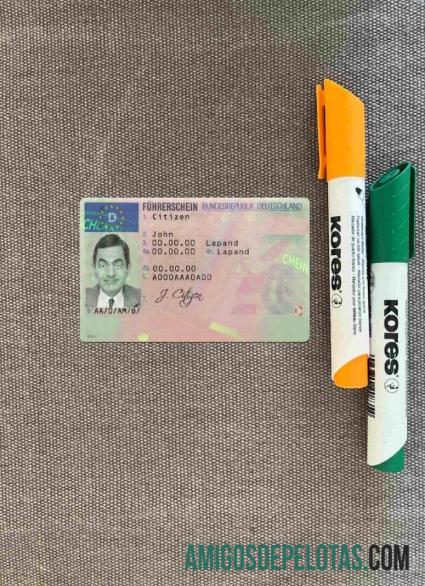 Alemanha DL fotovisual frontal baixar para verificação